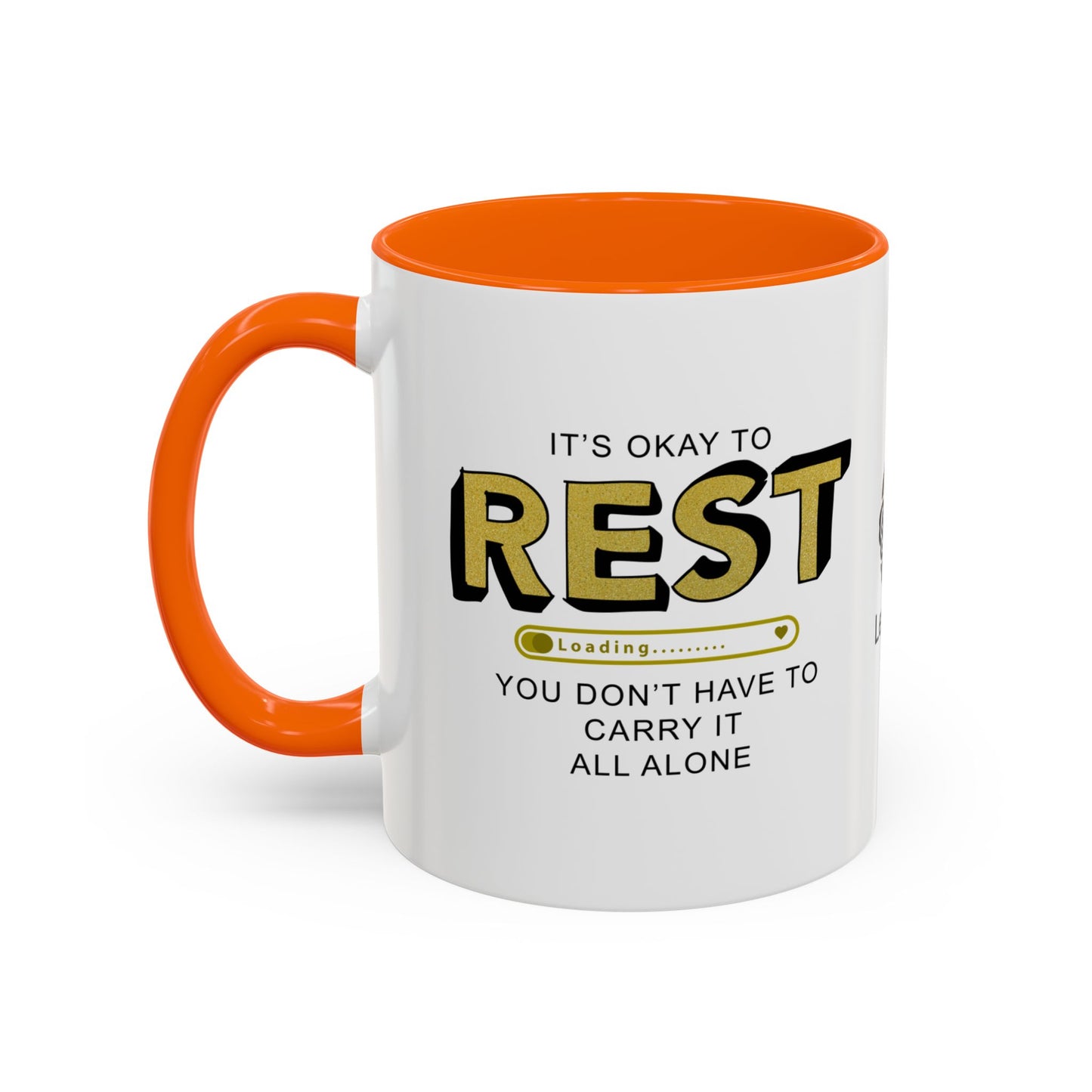 It’s okay to rest. - Accent Coffee Mug