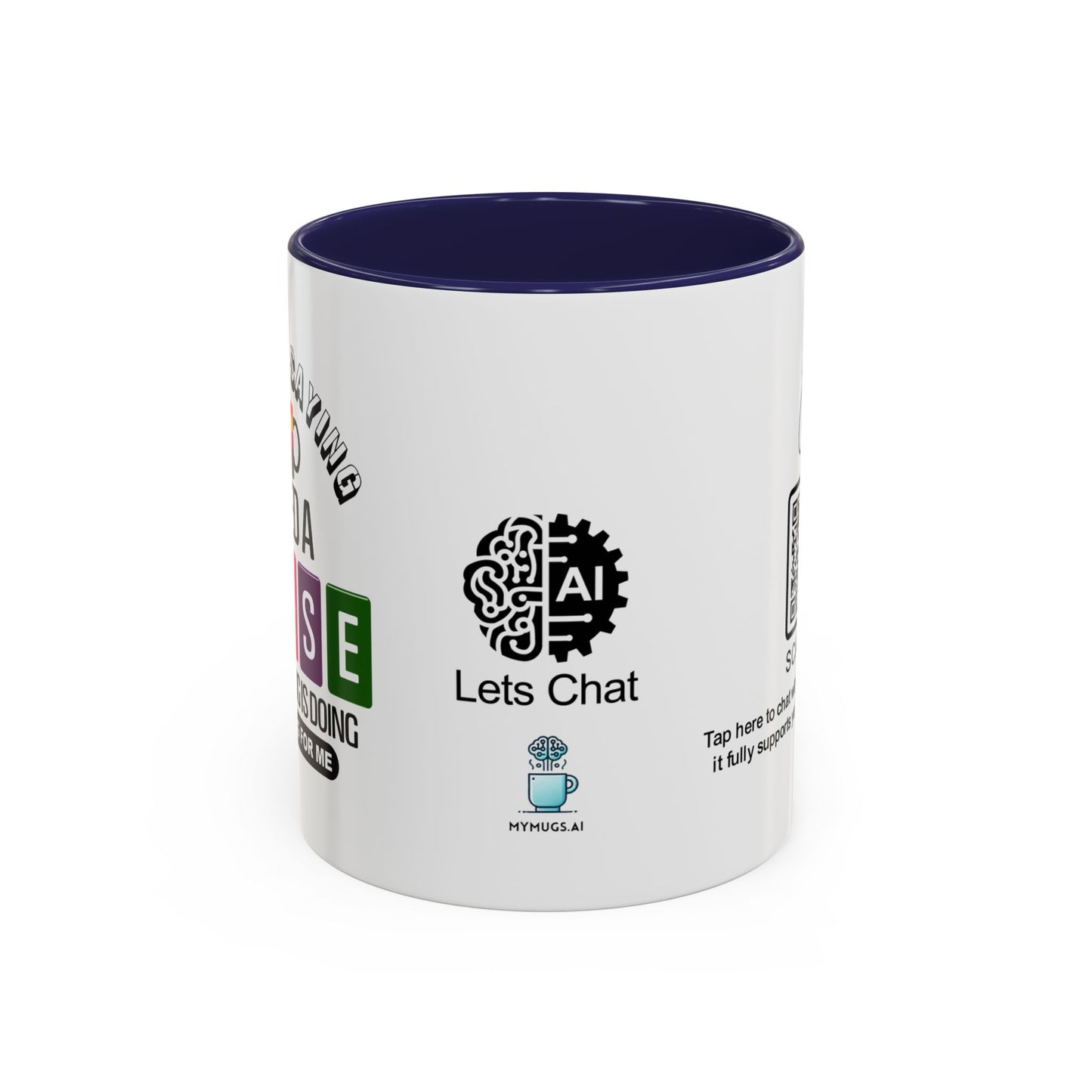 I’m not saying I need a raise, but this mug is doing the talking for me - Accent Coffee Mug