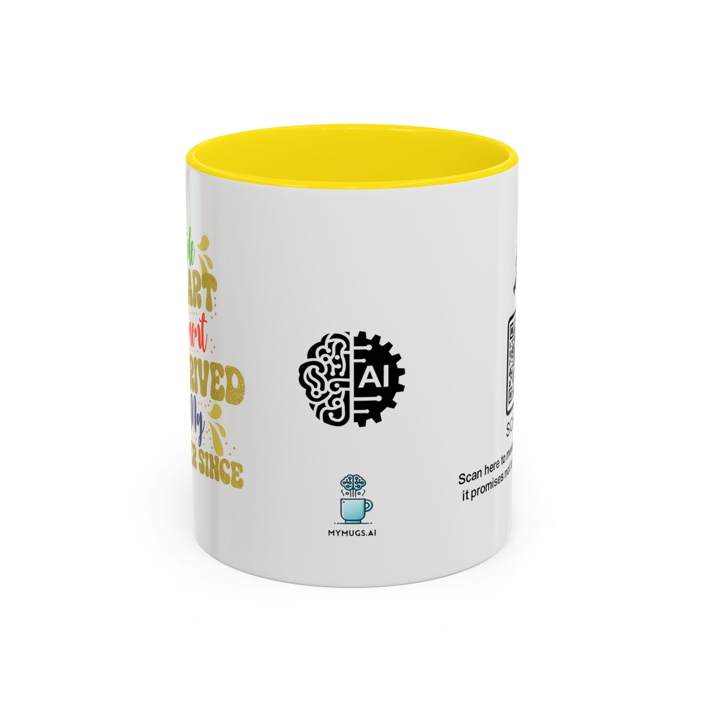 You stole my heart the moment you arrived—and my sleep ever since - Accent Coffee Mug
