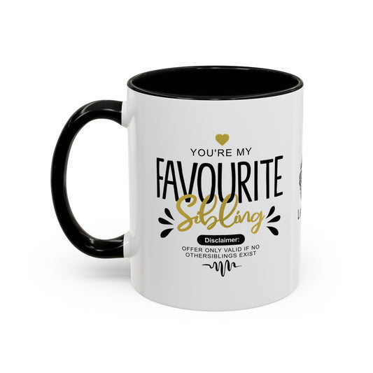 You're my favourite sibling - Accent Mug