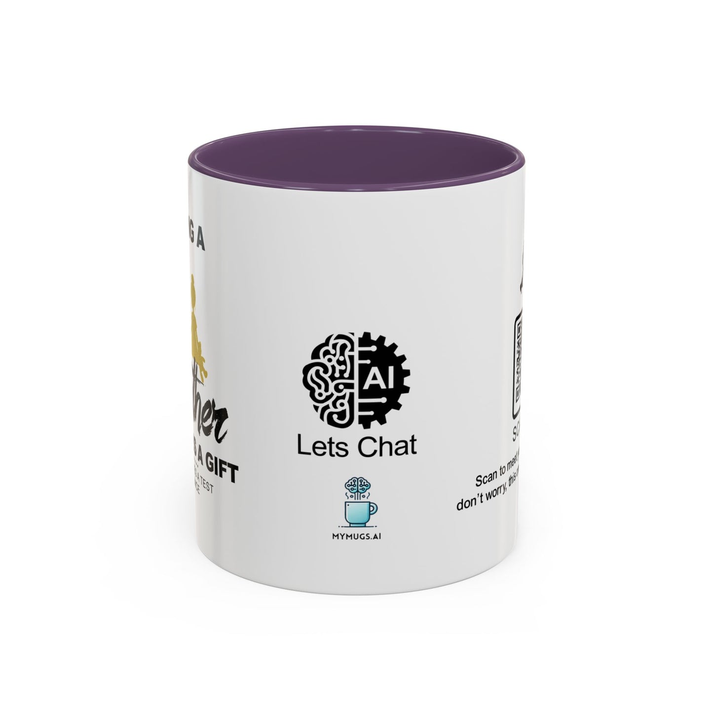 Having a brother like you is a gift… - Accent Mug