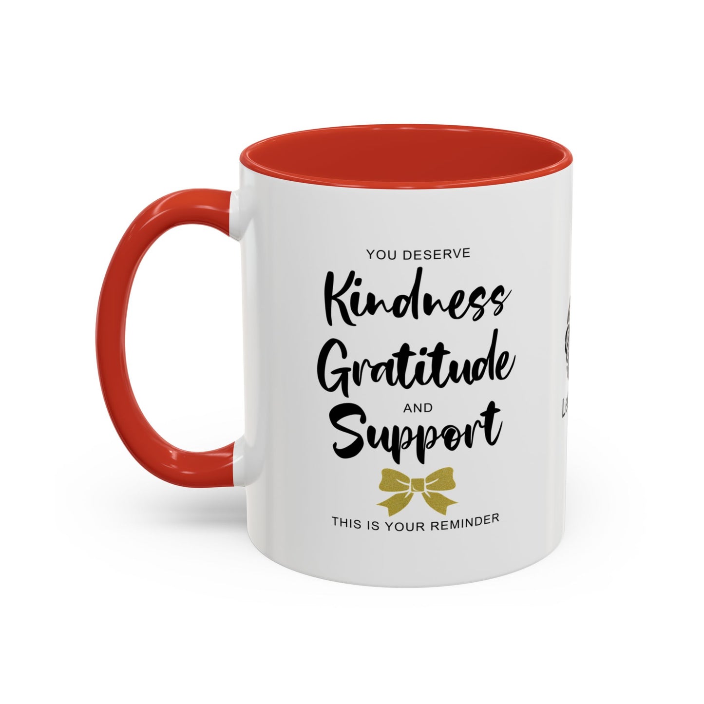 You deserve kindness - Accent Coffee Mug