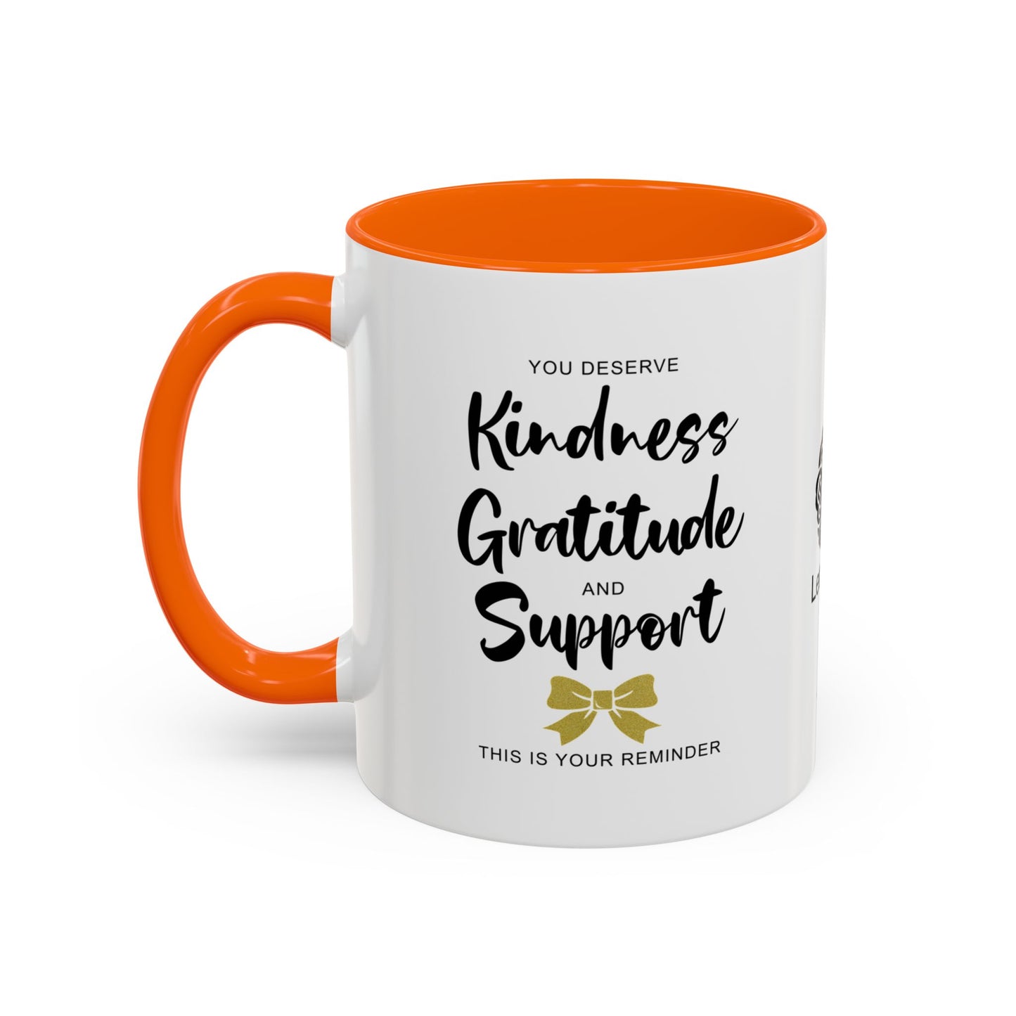 You deserve kindness - Accent Coffee Mug