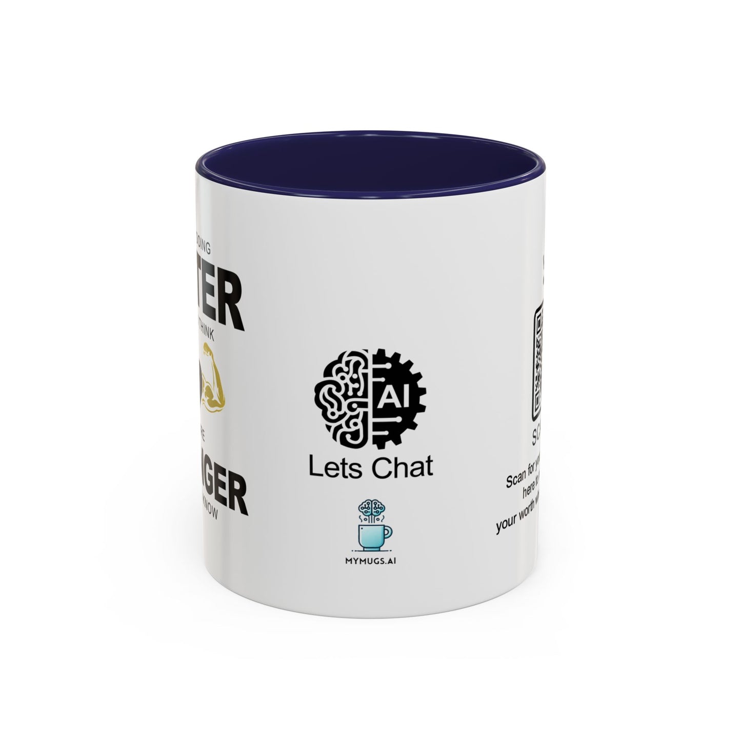 You are stronger than you know - Accent Coffee Mug