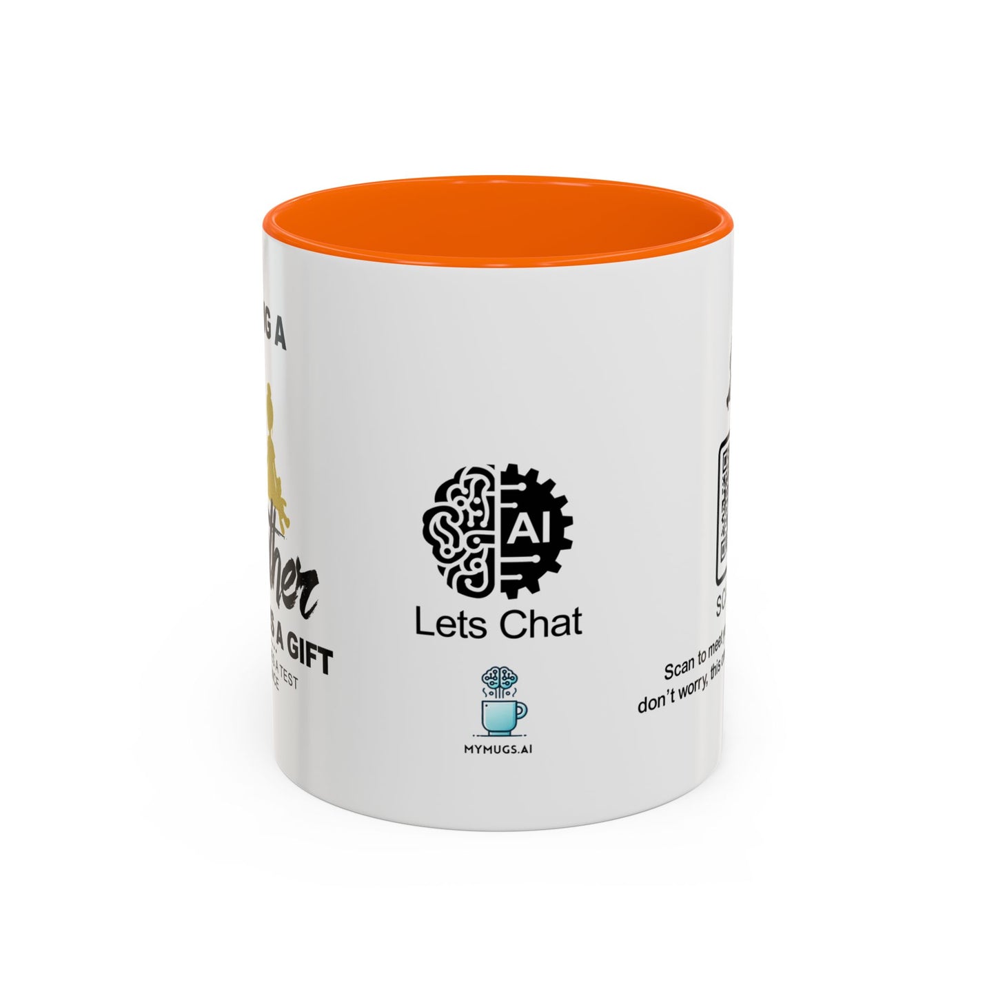 Having a brother like you is a gift… - Accent Mug