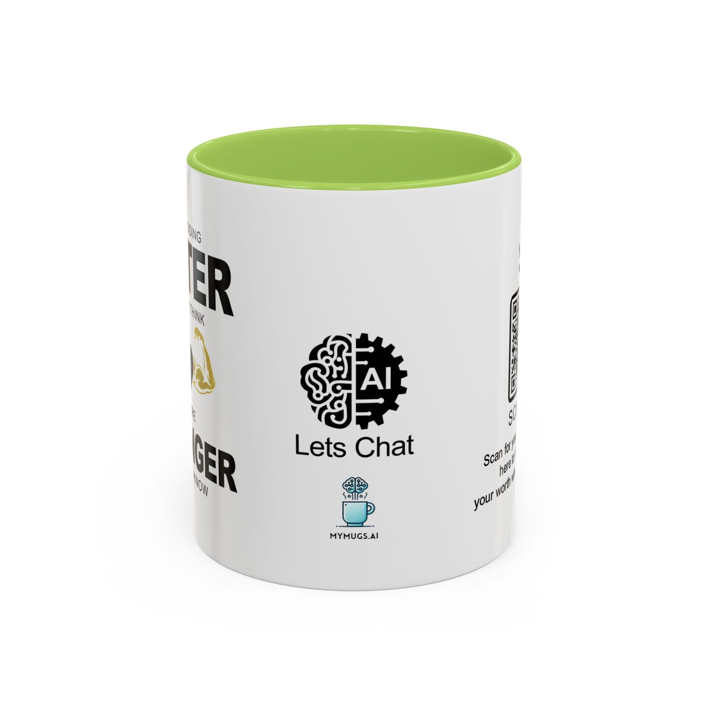 You are stronger than you know - Accent Coffee Mug