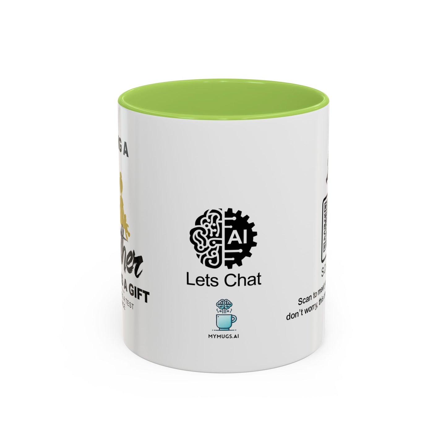 Having a brother like you is a gift… - Accent Mug