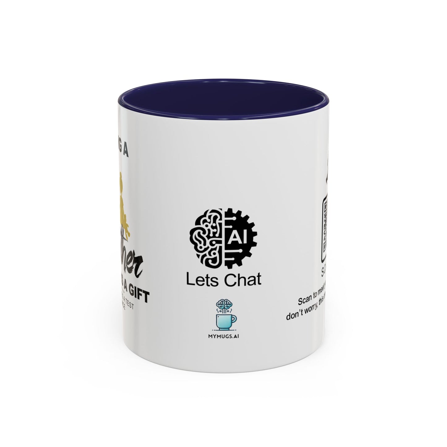 Having a brother like you is a gift… - Accent Mug