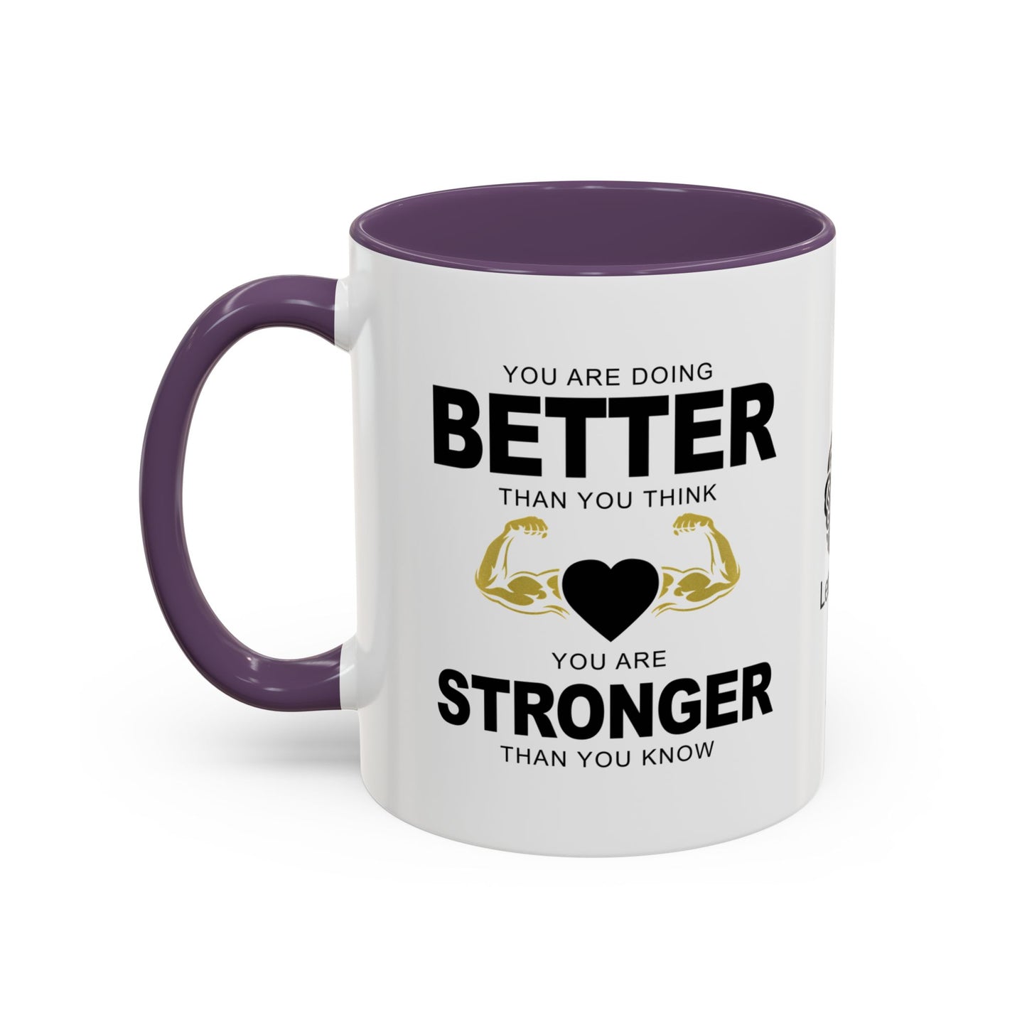 You are stronger than you know - Accent Coffee Mug